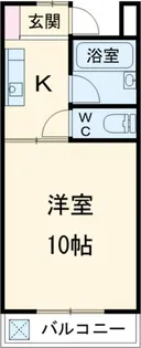 メゾンルクール【3階】の間取り
