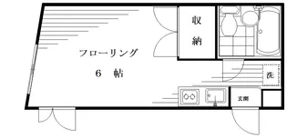 コットン落合【1階】の間取り