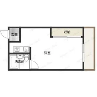 夙川羽衣町パークハイム【3階】の間取り