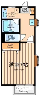 メゾンヌーベル【2階】の間取り