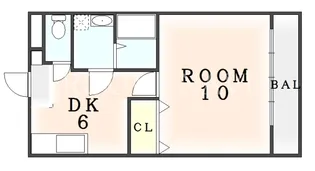 徳島県小松島市横須町【マンション】の間取り