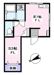 コーポ ルミナス【1階】の間取り