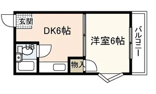 コーポエリ【2階】の間取り
