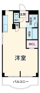 レジデンス勝栄 1号館【3階】の間取り