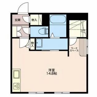 笹口レジデンス【1階】の間取り