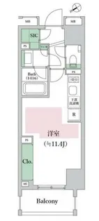 オープンレジデンシア池尻大橋【7階】の間取り