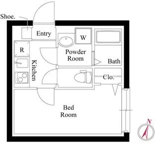 Mステージ志村坂上【4階】の間取り