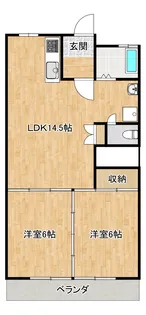 高知県高知市与力町【マンション】の間取り