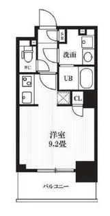 東京都千代田区神田西福田町【マンション】の間取り
