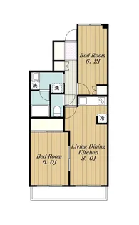 アルト厚木【3階】の間取り