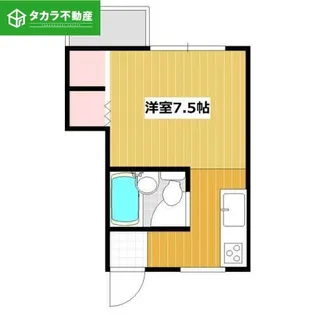 フォークローバーズ中島【1階】の間取り