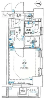 メインステージ錦糸町駅前II【12階】の間取り