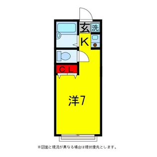 たくみハイツ【2階】の間取り