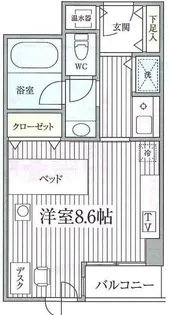 東京都杉並区上荻2【マンション】の間取り