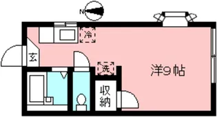神奈川県川崎市多摩区堰3【アパート】の間取り
