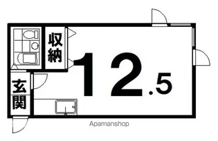 キャンパスONOーB【1階】の間取り