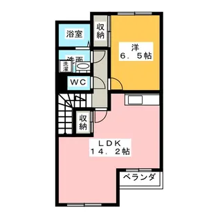 ルヴィーナ【1階】の間取り