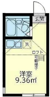 ユナイト市沢エランクール【1階】の間取り