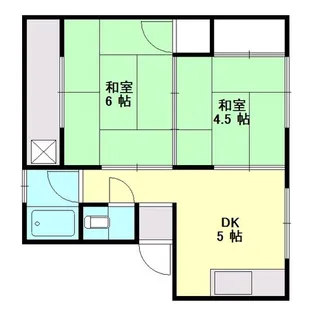 霜田マンション【2階】の間取り