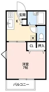 セピアコート【1階】の間取り