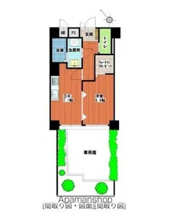 福岡県福岡市博多区大博町【マンション】の間取り