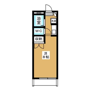 1Rの間取り画像