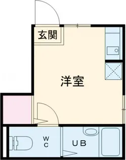 コンフォートテラス三鷹【1階】の間取り