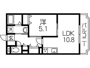 ボア・ソルテII【3階】の間取り