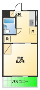 サンビレッヂI【1階】の間取り