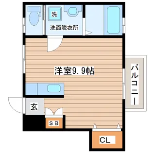 アリュール高松【1階】の間取り