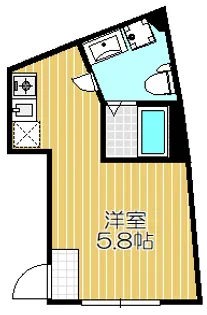 パークサイド戸越公園【3階】の間取り