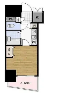 エクセリア代々木【9階】の間取り