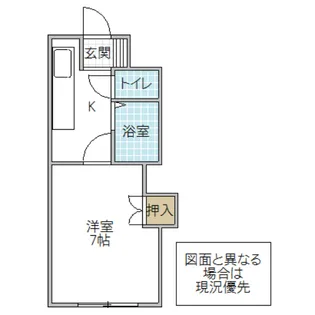 つくばグランドハイツ【2階】の間取り