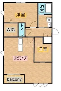エコライフ長鶴【2階】の間取り