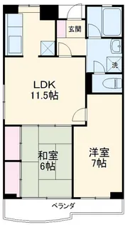 第32アオイビル【3階】の間取り