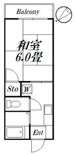 メドラール西船【2階】の間取り