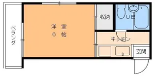 コーポ松田【3階】の間取り