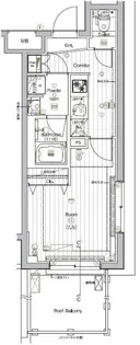 THE PREMIUM CUBE G 大崎【5階】の間取り