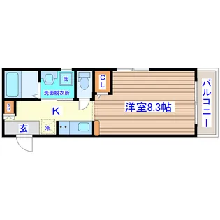 G-CREST土樋【1階】の間取り