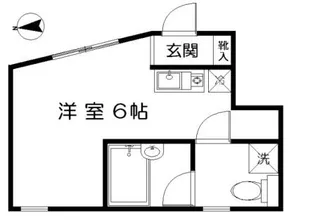 ユーハコート小石川【1階】の間取り