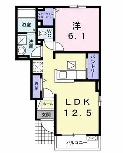 サンセレーノ・光【1階】の間取り