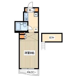 アルカディア相模原【4階】の間取り