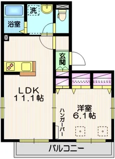 東京都港区芝3【マンション】の間取り