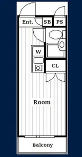 メインステージ中井駅前【5階】の間取り