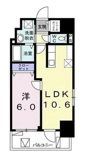 ロジュマン ベル【7階】の間取り