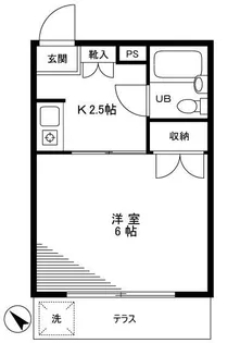 メゾンナカジマ【1階】の間取り