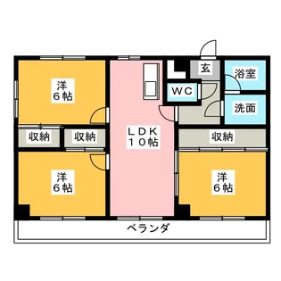 サリテールモリ【7階】の間取り