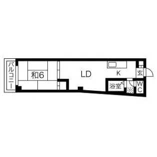 プレアール浜大津【2階】の間取り