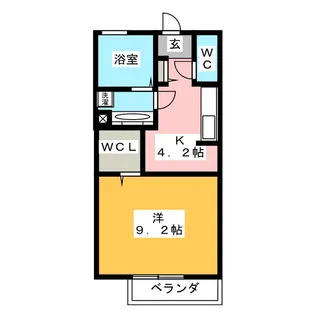 エイムIII【1階】の間取り