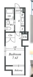 プラチナフォルム三軒茶屋【2階】の間取り